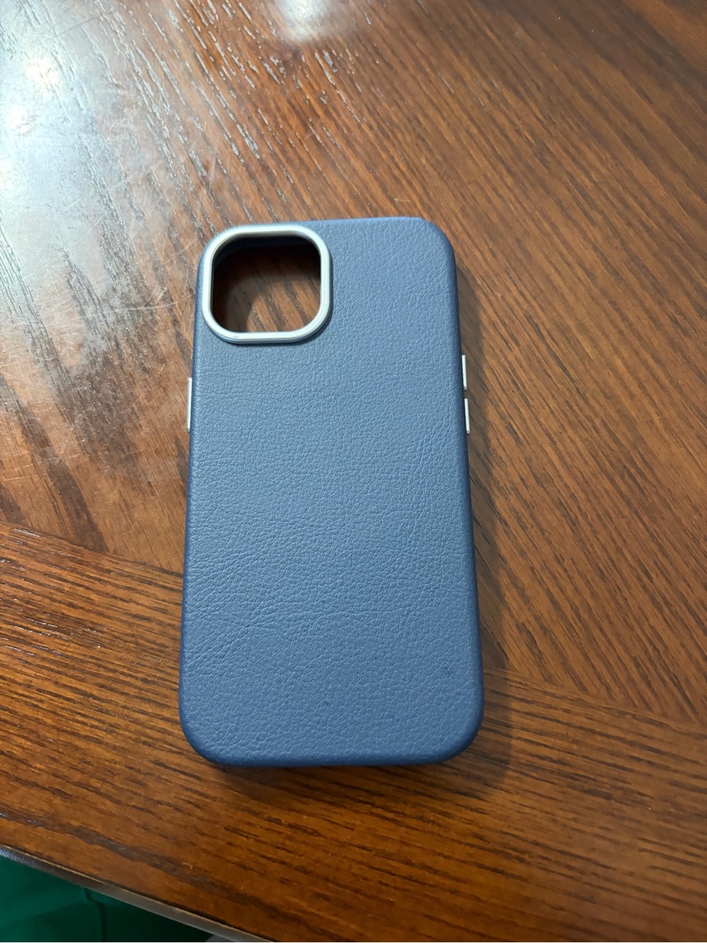 OtterBox Blue Leather-Look Protective iPhone Case